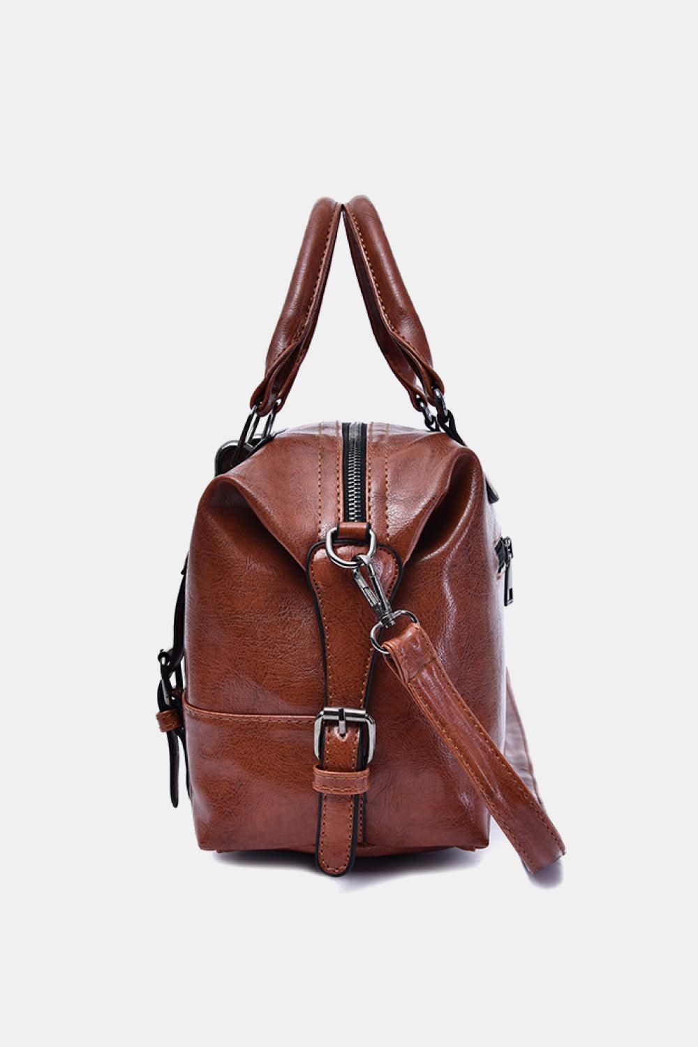 Classy PU Leather Women's Medium Crossbody Bag - MXSTUDIO.COM