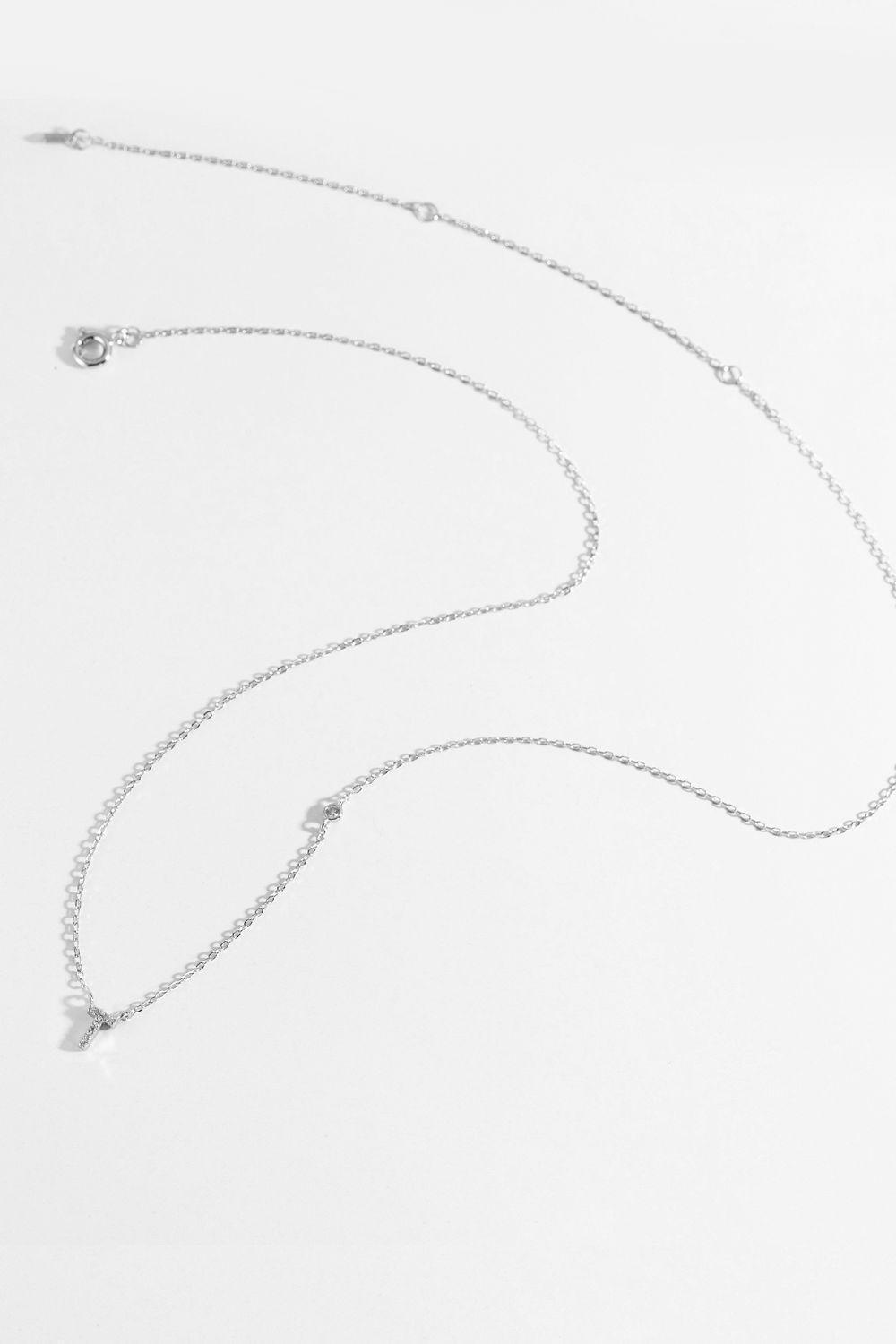 Classy Q To U Pendant 925 Sterling Silver Necklace-MXSTUDIO.COM