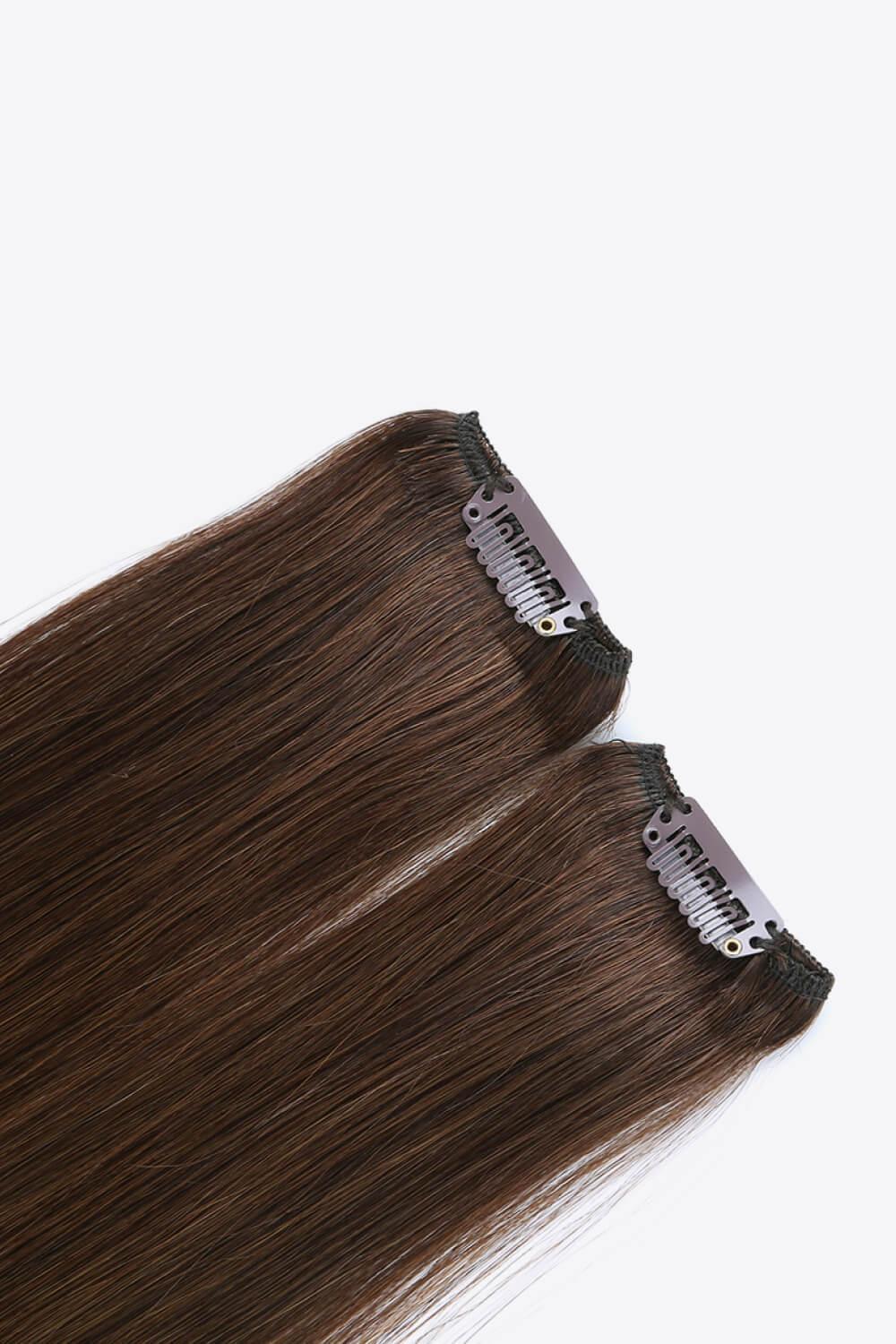 Clip-In Indian Human Hair Extensions Hair 18-Inch - MXSTUDIO.COM