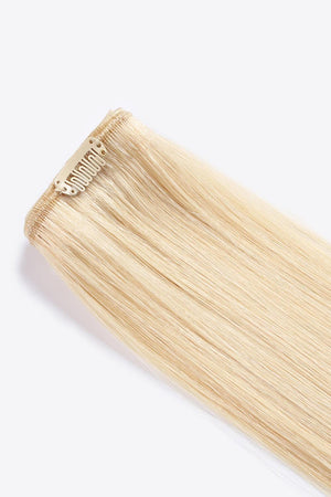 Clip-in Blonde Indian Human Hair Extensions 18" - MXSTUDIO.COM