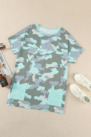 Cold-Hearted Leopard Mini T-Shirt Dress - MXSTUDIO.COM