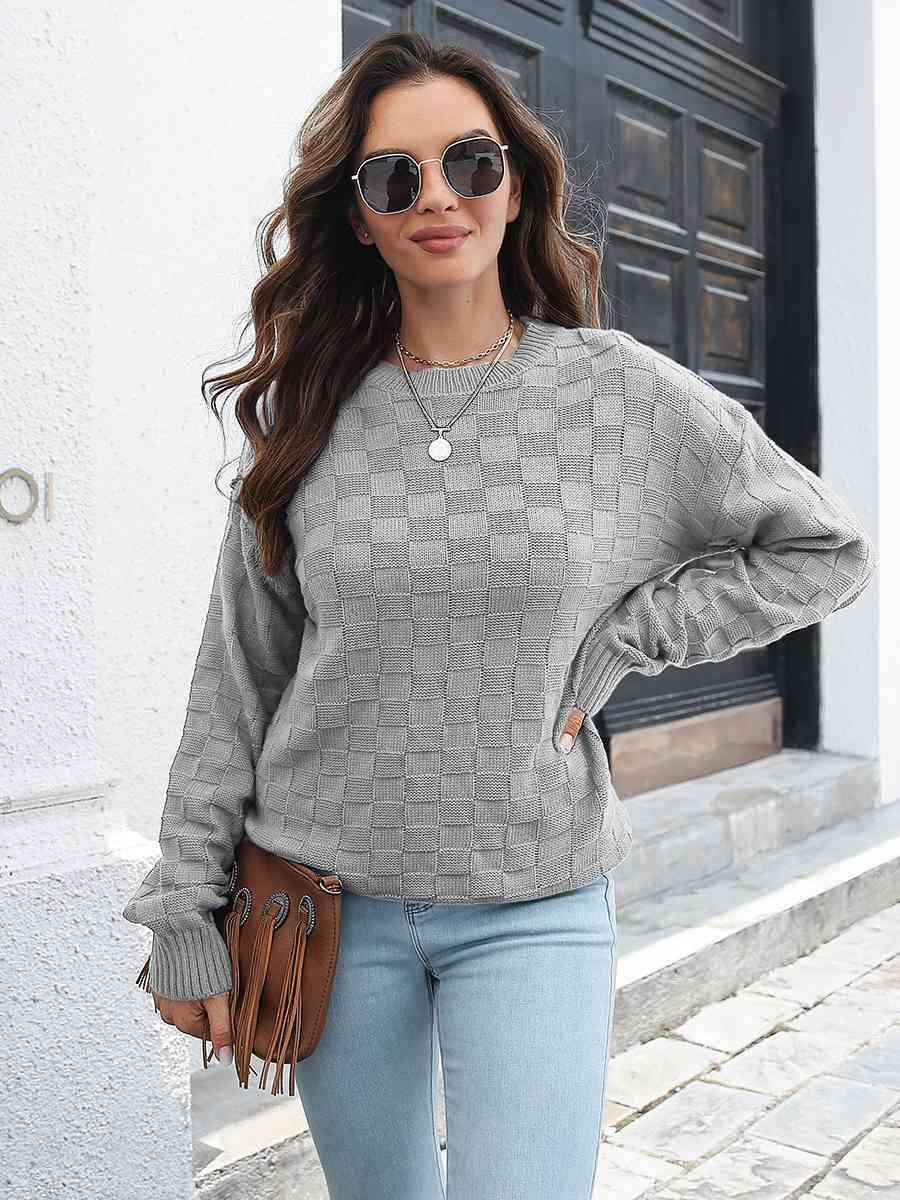 Cold Season Essential Crew Neck Sweater - MXSTUDIO.COM