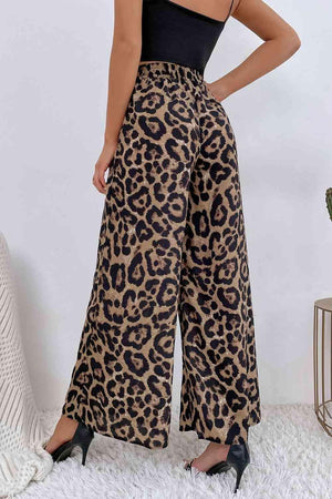 Comfortably Stylish Elastic Waist Wide Leg Pants - MXSTUDIO.COM