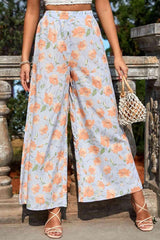 Comfortably Stylish Elastic Waist Wide Leg Pants - MXSTUDIO.COM