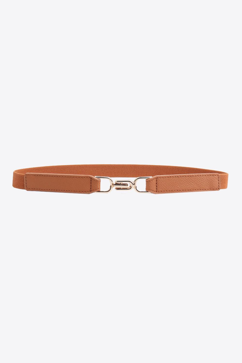 Comforting Alloy Buckle Women Elastic Waist Belt - MXSTUDIO.COM