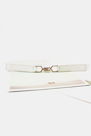 Comforting Alloy Buckle Women Elastic Waist Belt - MXSTUDIO.COM