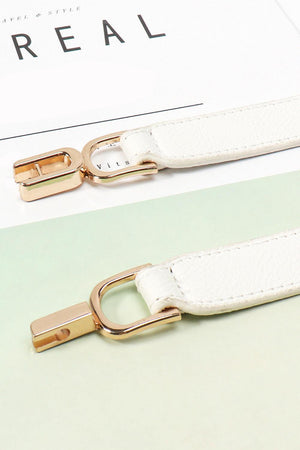 Comforting Alloy Buckle Women Elastic Waist Belt - MXSTUDIO.COM