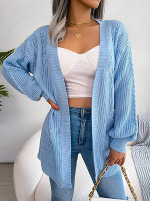 Comfy Fab Cable-Knit Cardigan - MXSTUDIO.COM