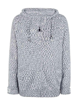 Comfy Urban Wear Hooded Zip Up Sweater-MXSTUDIO.COM