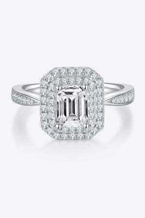 Complete Luxury Side Stone 1 Carat Moissanite Ring - MXSTUDIO.COM