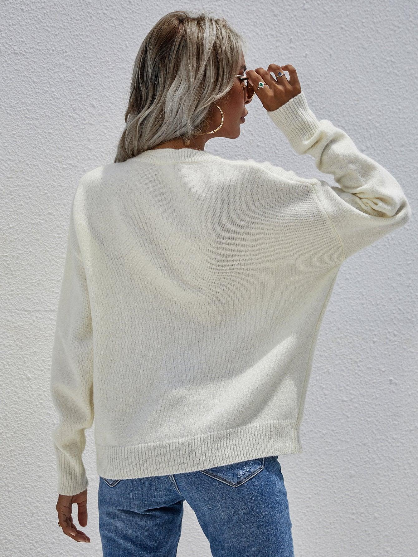 Confident Half Buttoned Henley Sweater - MXSTUDIO.COM