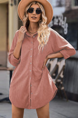 Cool As Cucumber Shirt Dress - MXSTUDIO.COM