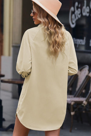 Cool As Cucumber Shirt Dress - MXSTUDIO.COM