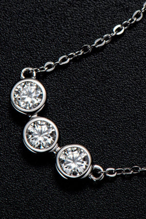 Core Essence Moissanite Necklace Womens - MXSTUDIO.COM