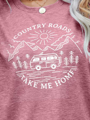 Country Roads Take Me Home T Shirt - MXSTUDIO.COM