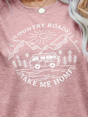 Country Roads Take Me Home T Shirt - MXSTUDIO.COM