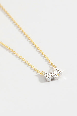 Dainty Puppy Zircon 925 Sterling Silver Necklace - MXSTUDIO.COM