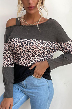 Dare To Be Different Long Sleeve Cold Shoulder Top - MXSTUDIO.COM