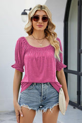 Decide The Vibe Half Sleeve Off Shoulder Blouse - MXSTUDIO.COM