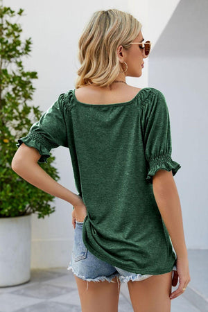 Decide The Vibe Half Sleeve Off Shoulder Blouse - MXSTUDIO.COM