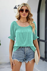 Decide The Vibe Half Sleeve Off Shoulder Blouse - MXSTUDIO.COM