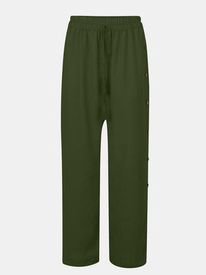 a picture of a green sweat pants