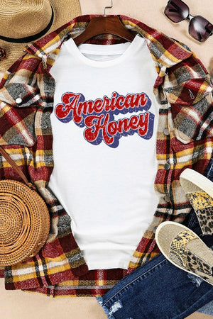 Dedicated White American Honey T Shirt - MXSTUDIO.COM