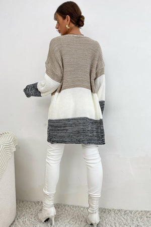 Delicate Open Front Cardigan - MXSTUDIO.COM