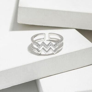 a close up of a ring on top of a box