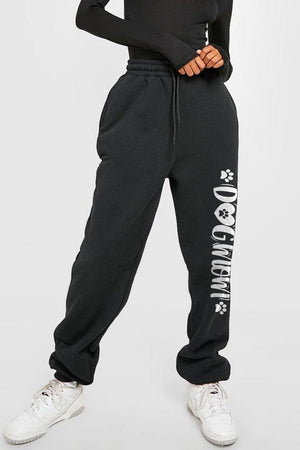 Dog Mama Graphic Long Inseam Sweatpants - MXSTUDIO.COM