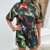 Dominant Printed Top and Shorts Set - MXSTUDIO.COM