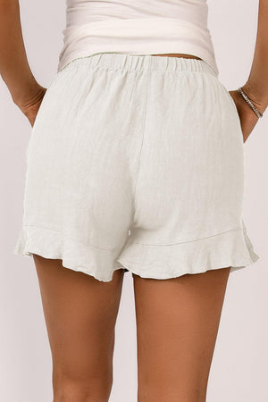 Dovelike Elastic Waist Shorts - MXSTUDIO.COM