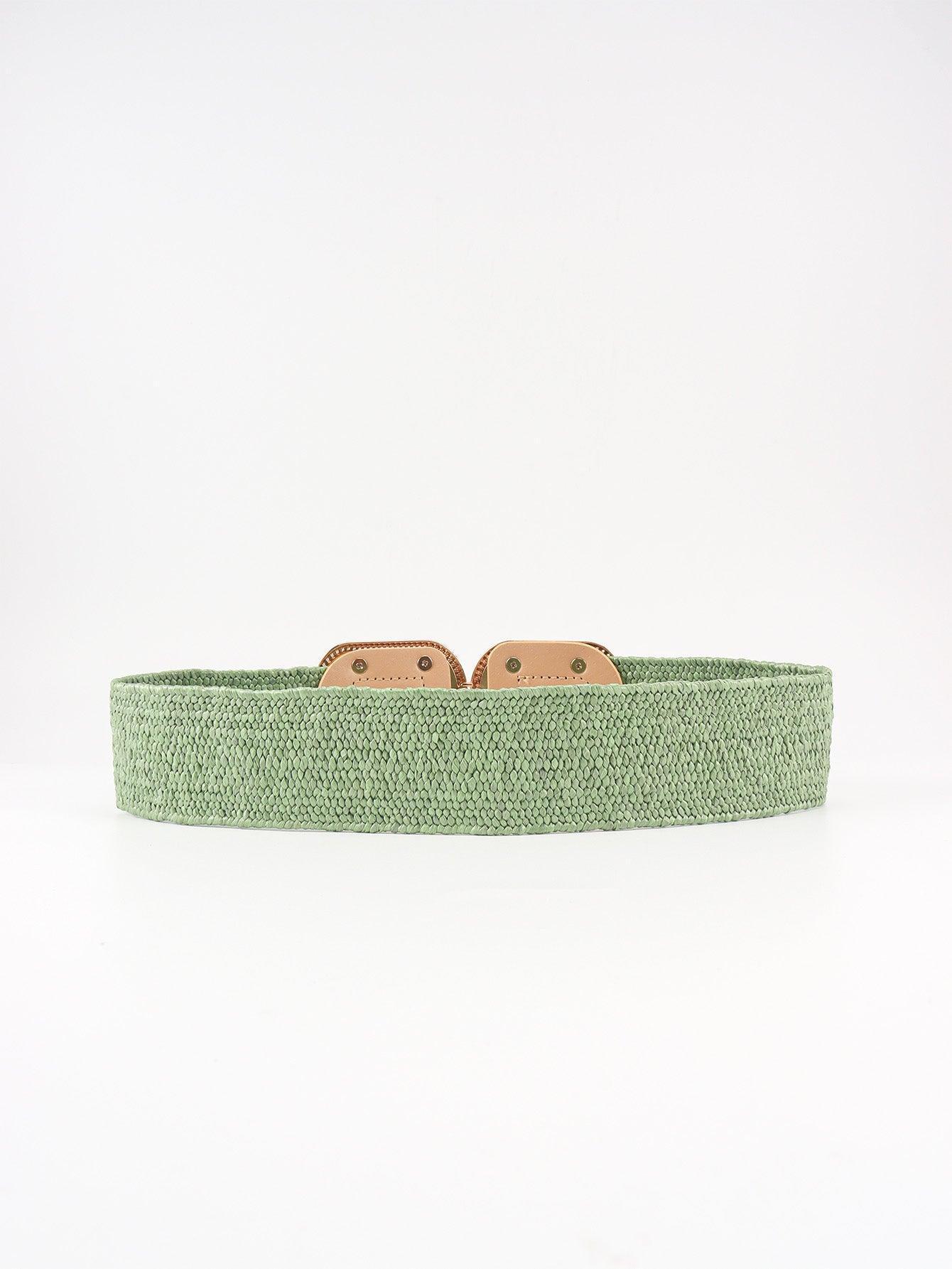 Dream Day Wide Braided Stretch Waist Belt - MXSTUDIO.COM