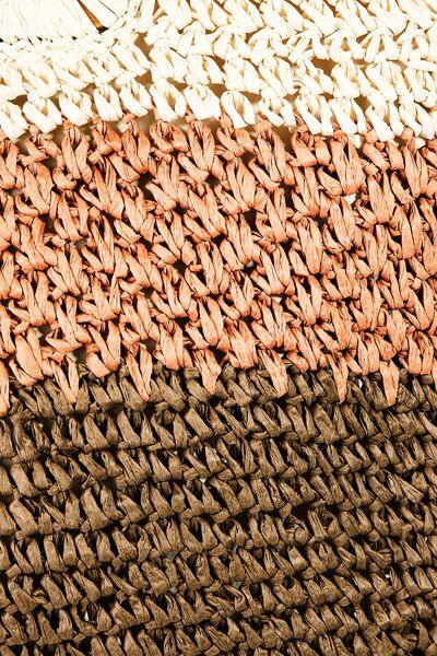 a close up of a piece of woven material