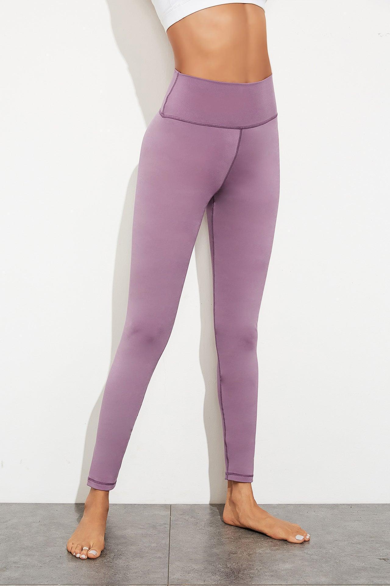 Dynamic Exposed Seam Yoga Leggings - MXSTUDIO.COM