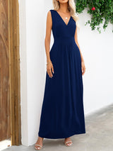 Ease And Confidence A-Line Sleeveless Maxi Dress - MXSTUDIO.COM