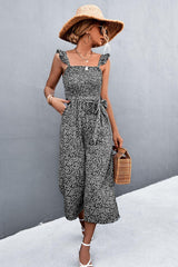 Easy Match Belted Butterfly Jumpsuit - MXSTUDIO.COM