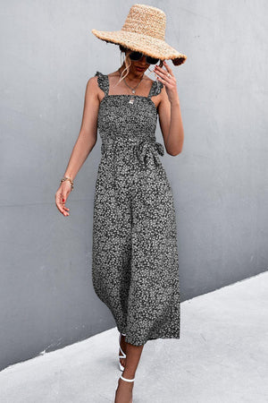 Easy Match Belted Butterfly Jumpsuit - MXSTUDIO.COM