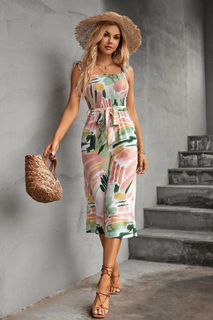 Easy Match Belted Butterfly Jumpsuit - MXSTUDIO.COM