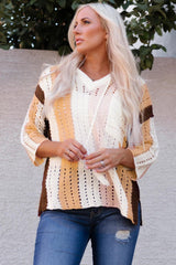 Easy-Moving Crochet Sweater Hoodie - MXSTUDIO.COM