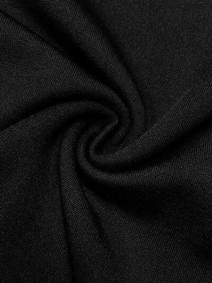 a close up of a black fabric