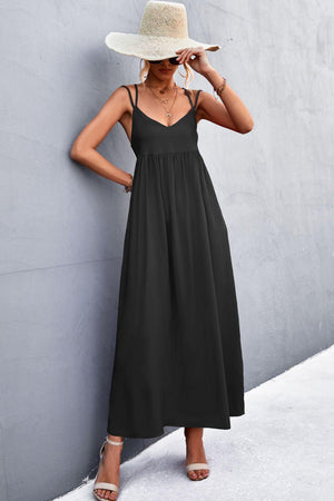 Embrace Imperfections Plunge Maxi Dress - MXSTUDIO.COM