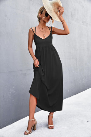 Embrace Imperfections Plunge Maxi Dress - MXSTUDIO.COM