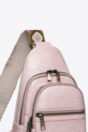 Embrace The Moment PU Leather Sling Bag - MXSTUDIO.COM