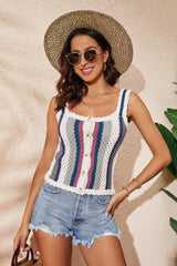 Embracing Summer Knit Tank Top - MXSTUDIO.COM