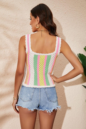 Embracing Summer Knit Tank Top - MXSTUDIO.COM