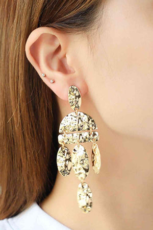 Eminent Piece Alloy Dangle Fashion Earrings-MXSTUDIO.COM