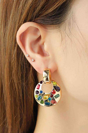 Eminent Piece Alloy Dangle Fashion Earrings-MXSTUDIO.COM