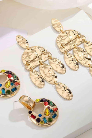 Eminent Piece Alloy Dangle Fashion Earrings-MXSTUDIO.COM