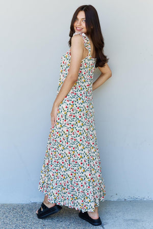 Eminently Wearable Floral Sleeveless Maxi Dress - MXSTUDIO.COM